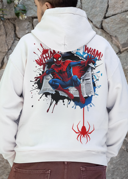 Spider-Man DropShoulder Pullover Hoddie