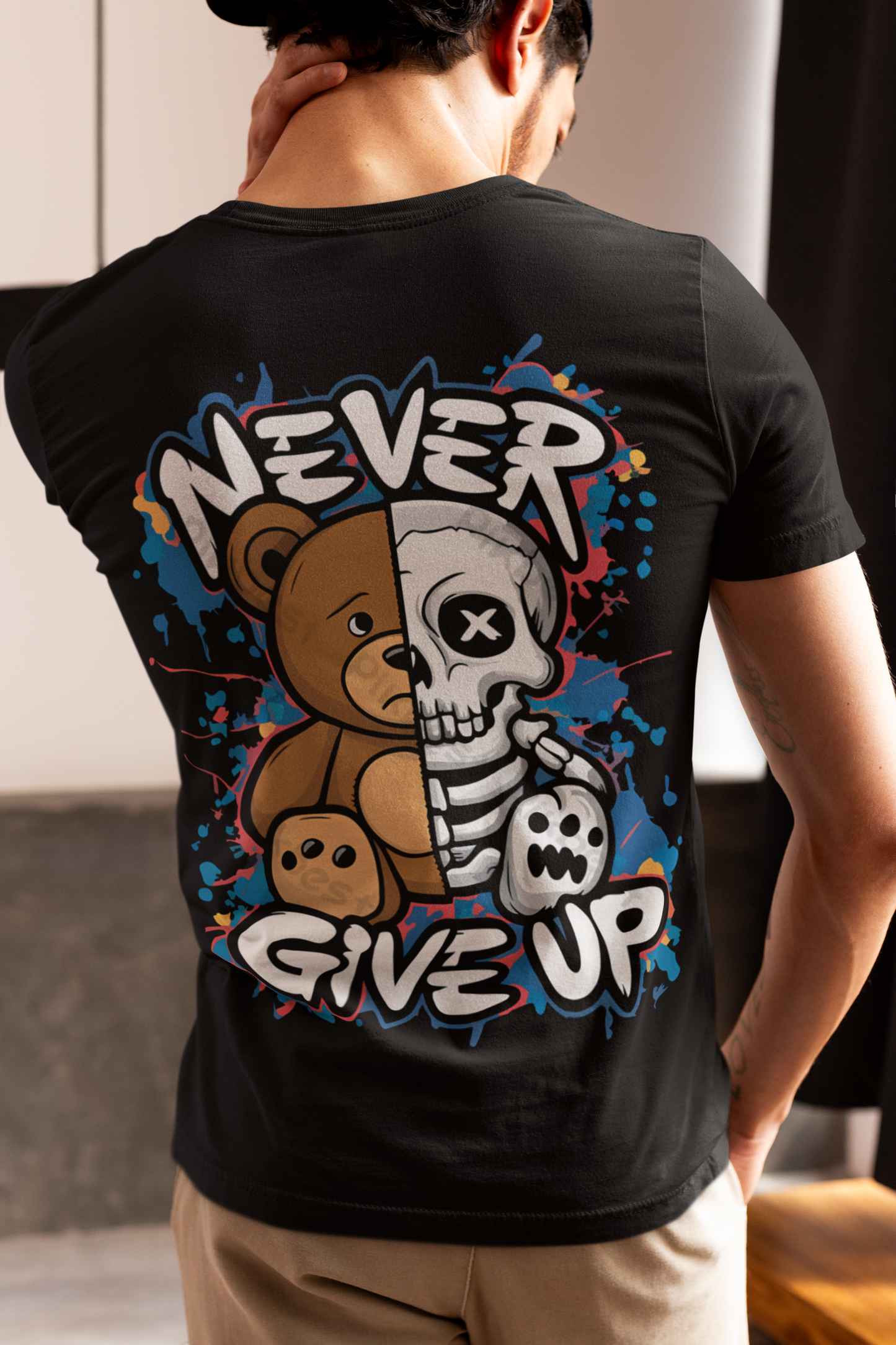 Never Giveup Short sleeve T-shirt