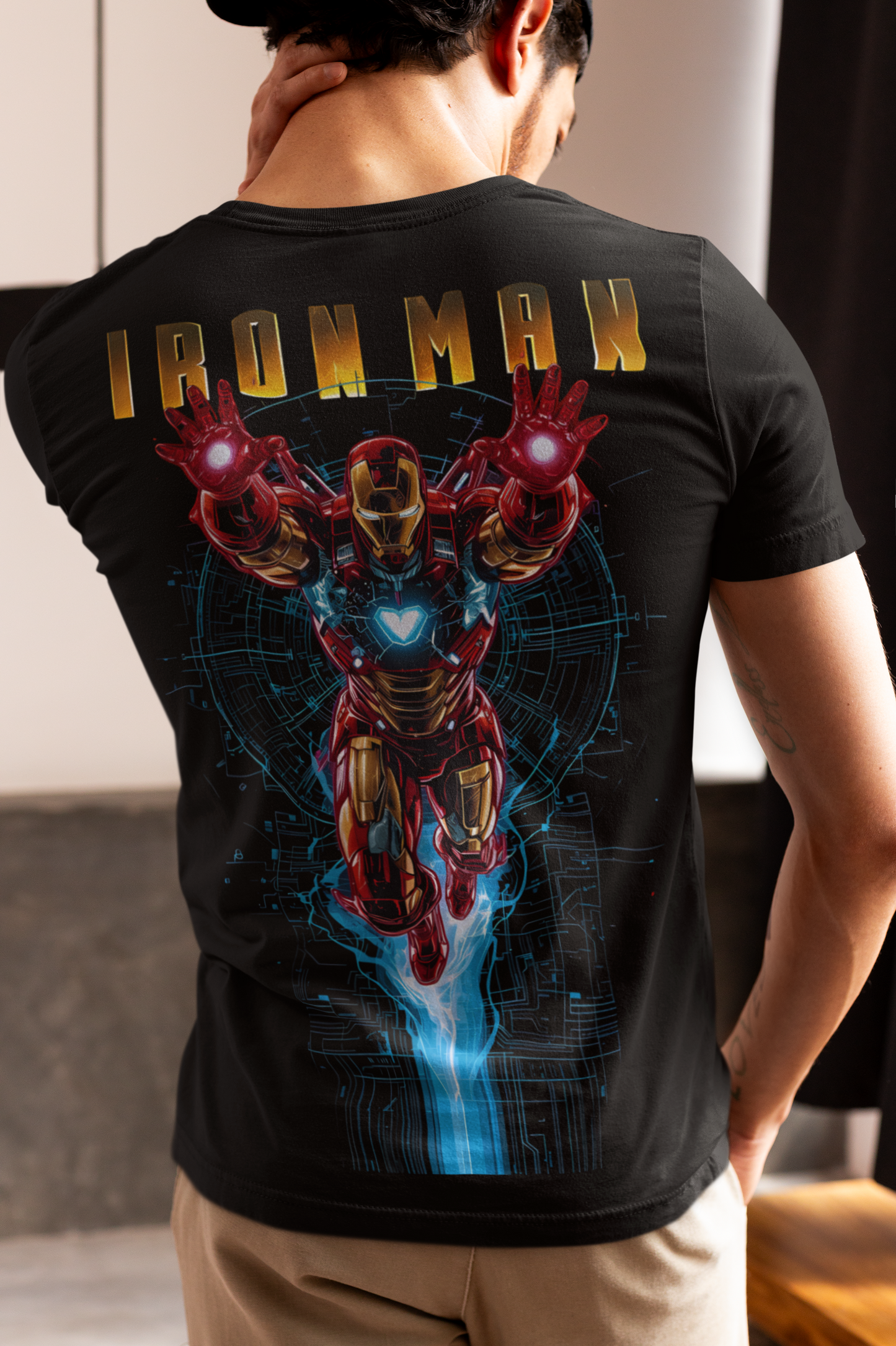 Iron Man short sleeve T-shirt