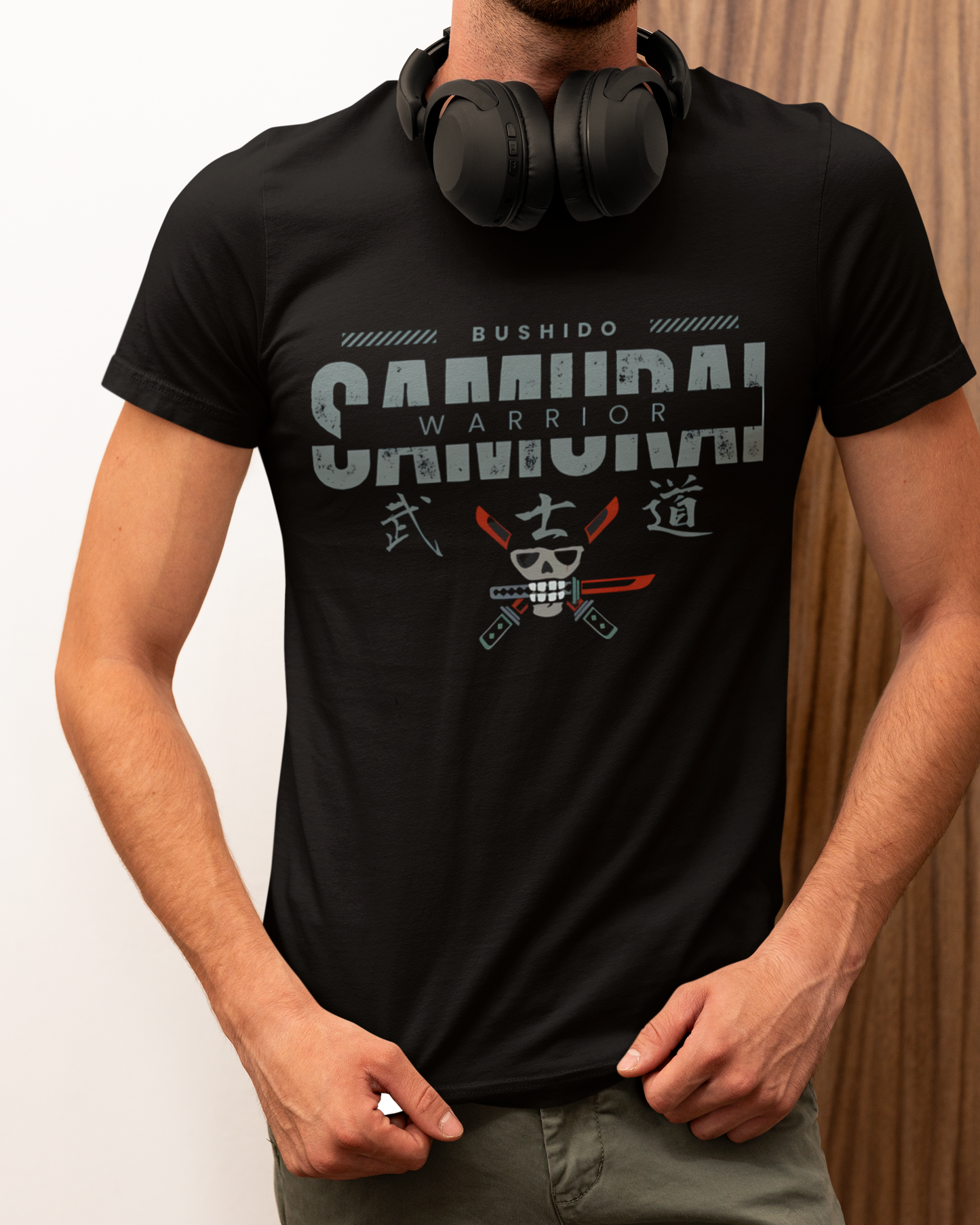 Samurai sleeve T-shirt