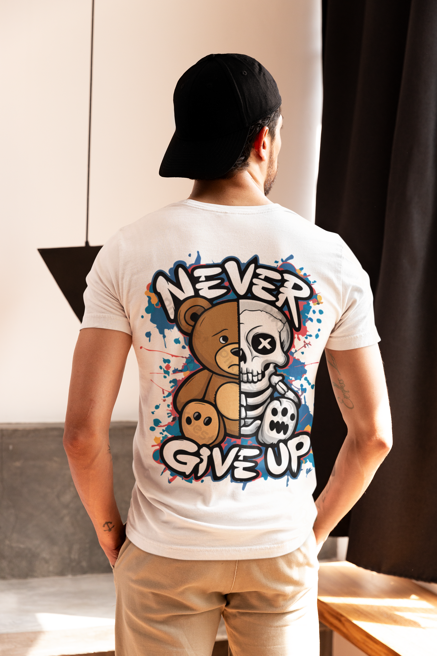 Never Giveup Short sleeve T-shirt