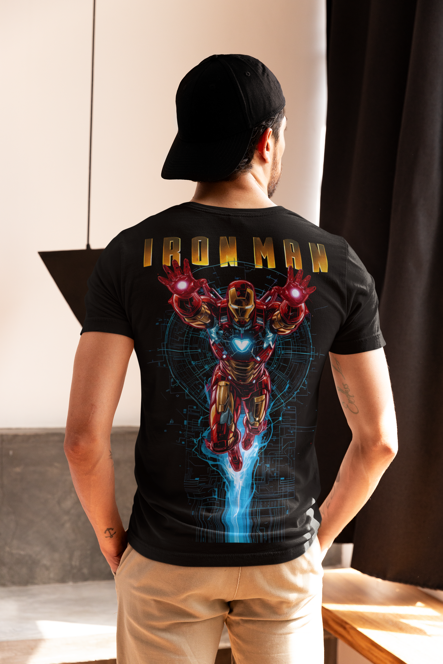 Iron Man short sleeve T-shirt